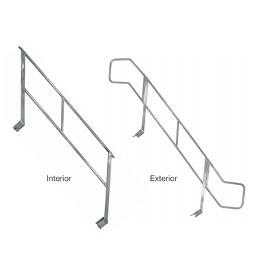 Steel Z Ladder Guardrail